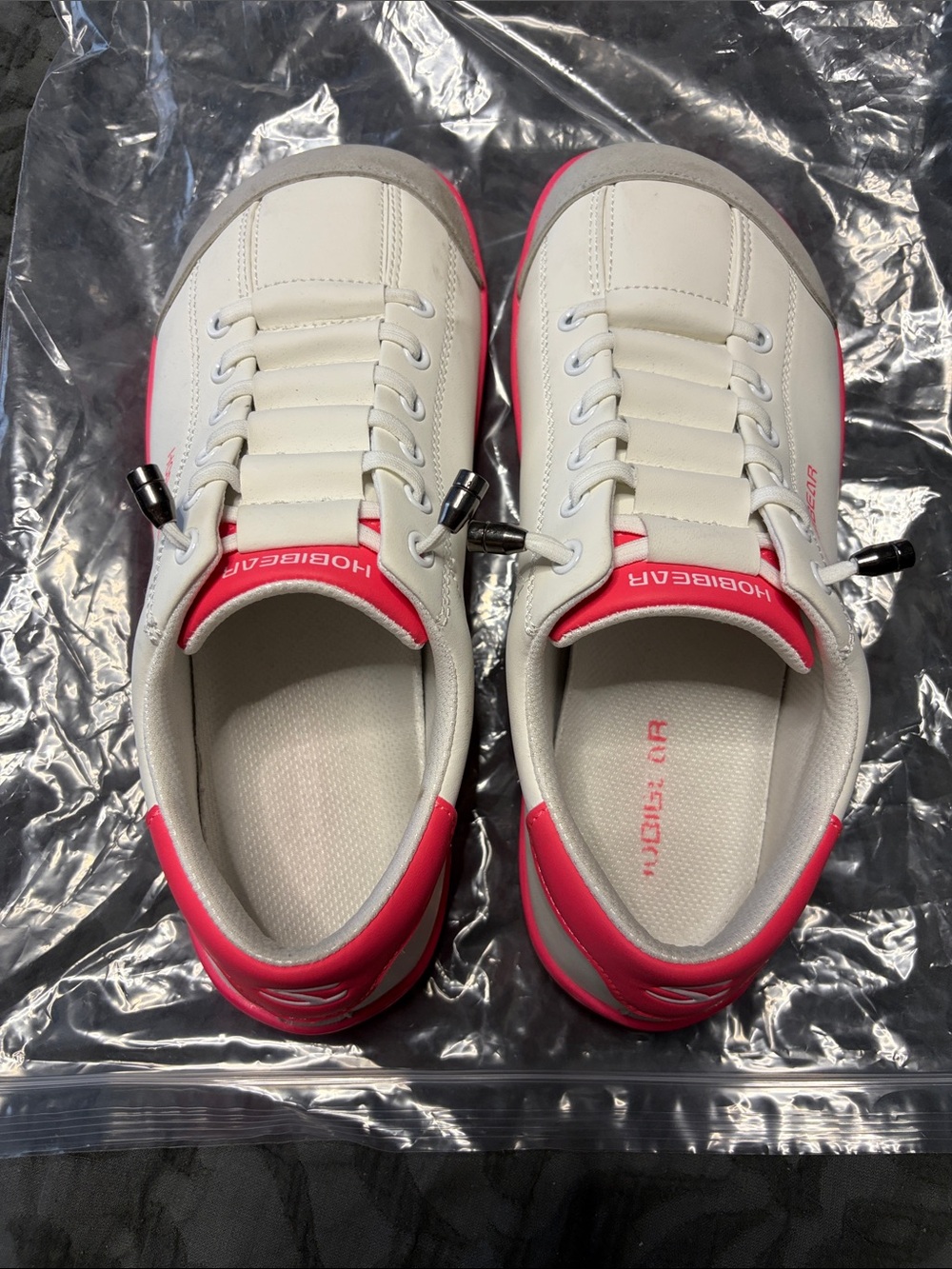 Women’s White Sneakers with Pink Accents - Sporty Lace-Up
